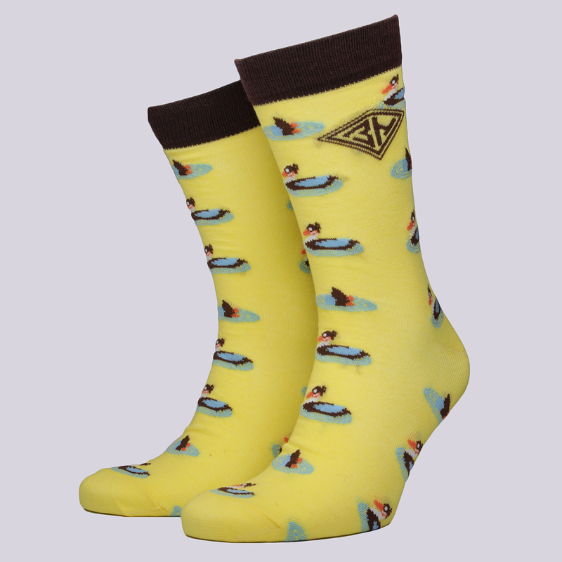  желтые носки Запорожец heritage Утки Утки-желтый - цена, описание, фото 1